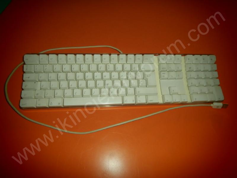 Apple A1048 F Türkçe Tuş Dizilimi Beyaz Klavye